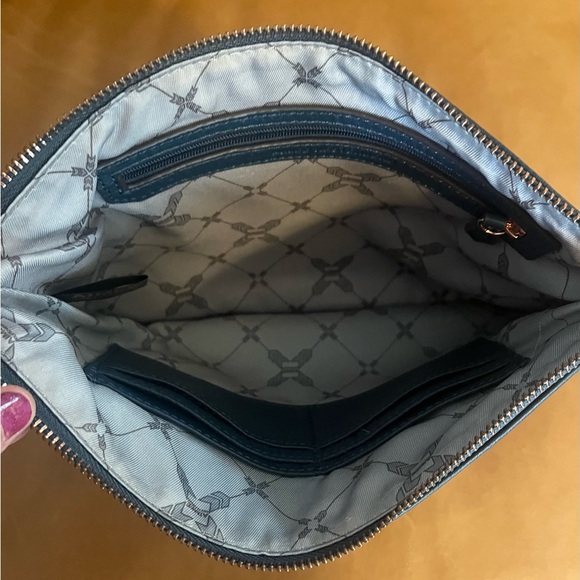 Aimee Kestenberg Pebble Leather Eye Love Pouch - Midnight Blue - Picture 5 of 7